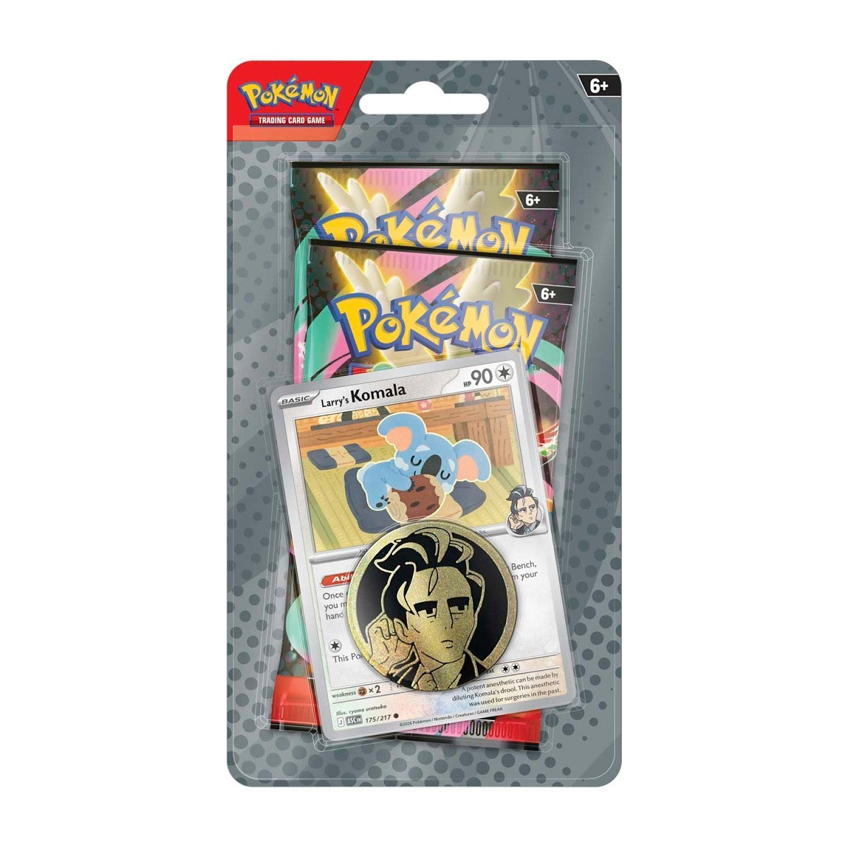 Pokemon TCG: Mega Evolution - Ascended Heroes 2-Pack Blister Pack (Larry)