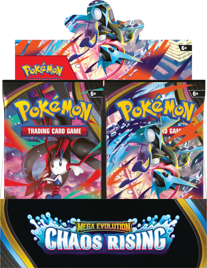 Pokémon - Trading Card Game: Mega Evolution - Chaos Rising Booster Box (36 Packs) PRE-ORDER May 22